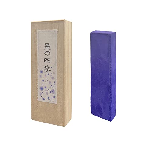 雪*様 墨 Amazon | 【鈴鹿墨】 墨の四季 紫雪 1丁型 | 墨・墨汁 | 文房具